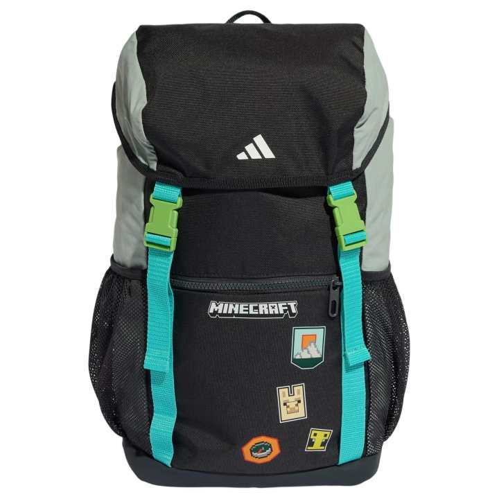 Adidas Adidas Minecraft Polyester Backpack Kids' Black & Gray & Green
