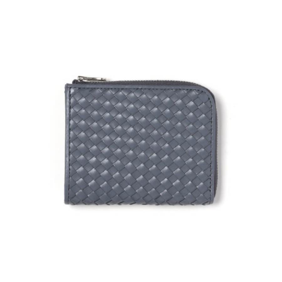 NEIGHBORHOOD Cow Leather Wallet Men's Gray
