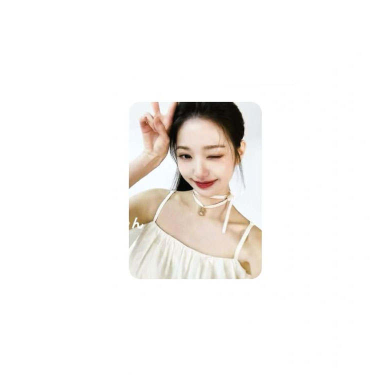 STARSHIP Entertainment Ive Jang Won Young Amuse3.0 Ver.B Peace Gesture Photocards 1 Pc