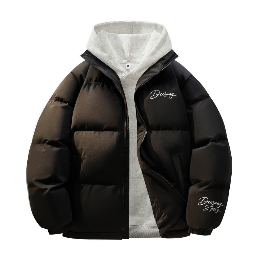 DEERWAY DEERWAY Down Jackets Unisex Stand Collar Thickened Puffer Jacket