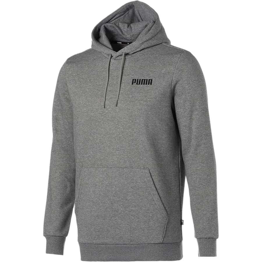 PUMA PUMA Sweatshirts Men's Medium Gray Hooded Moderate
