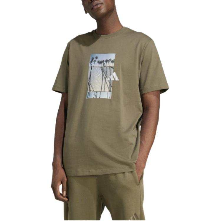 Adidas Adidas Lens Elevated Graphic T Shirt Japan Version Men's