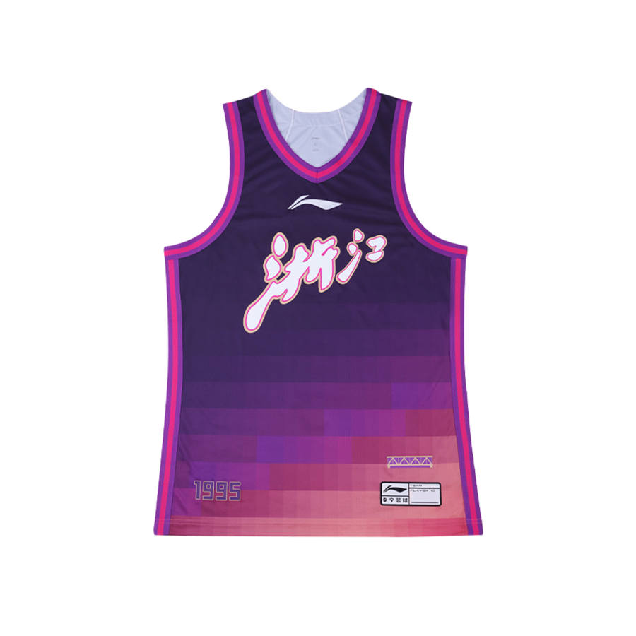 Li-Ning Li Ning CBA Collection Basketball Jersey Fan Edition 25 26 Season, Zhejiang Chouzhou Unisex