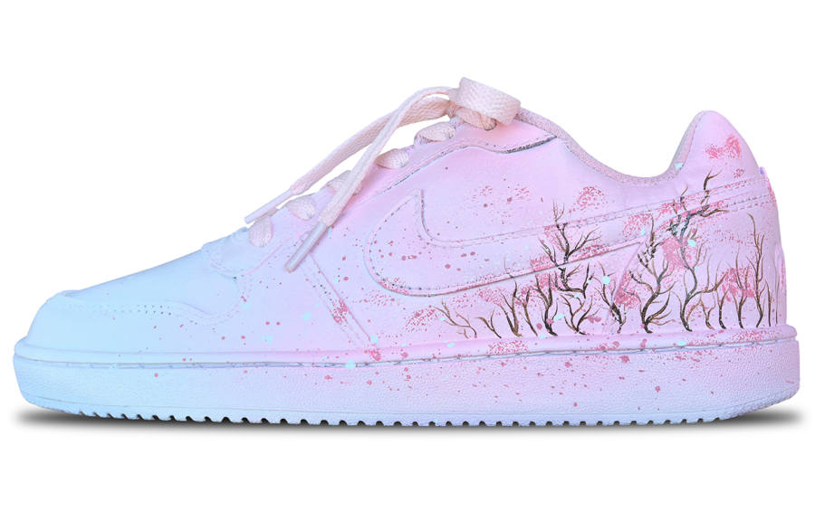 Nike Nike EBERNON Cushioning, Wear Resistant Low top Skateboard Shoes Women's Cherry Blossom Pink
