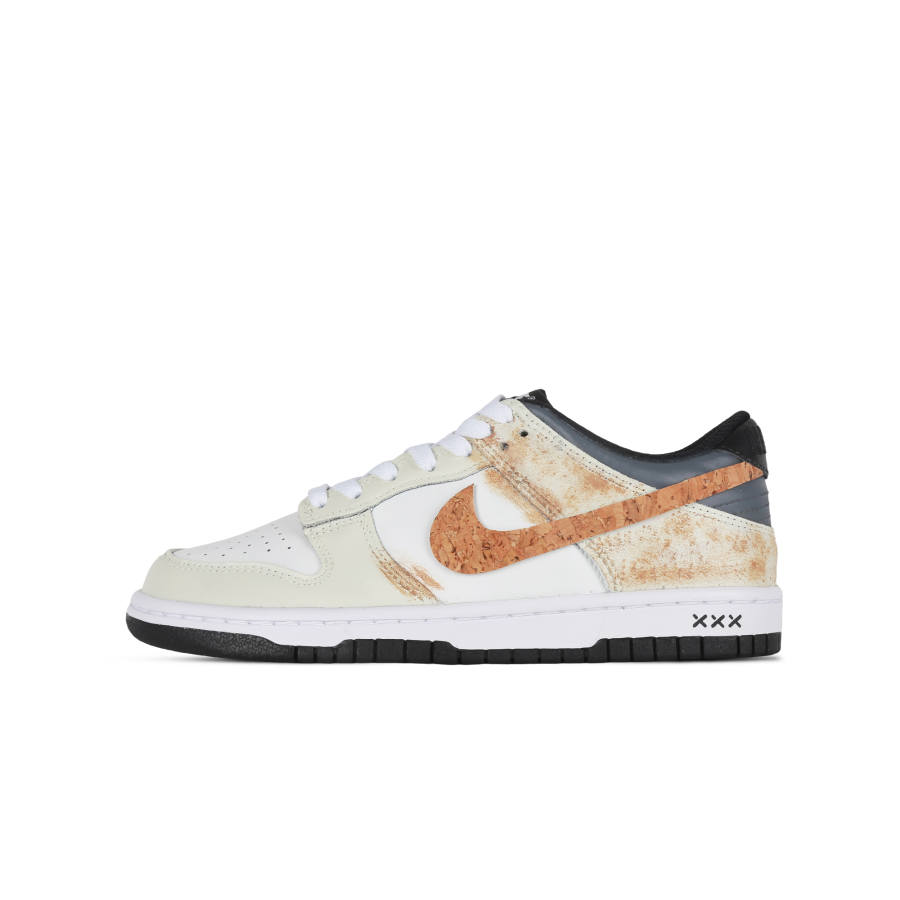 Nike Nike Dunk Land Of Oblivion Coverage Abrasion Resistant Low top Skateboard Shoes Unisex Brown Blue