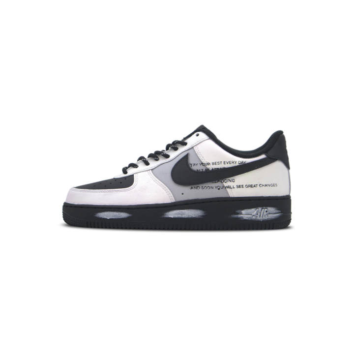 Nike Nike Air Force 1 Metamorphosis Declaration Cushioning Abrasion Resistant Height Increasing Low top Skateboard Shoes