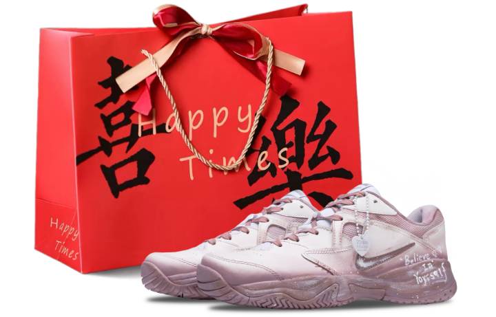 Nike Nike Court Lite 2 Love Confession Rose Shopping Bag Comfortable Cushioning Abrasion Resistant Balance Lightweight