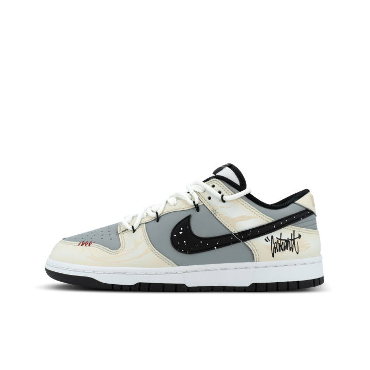 Nike Nike Dunk Gorilla Mischievous XJDD Desert Labyrinth Low top Skateboard Shoes Unisex Gray Beige