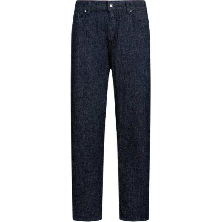 ARMANI EXCHANGE Jeans Men's Denim Blue Moderate Straight Fit Pants