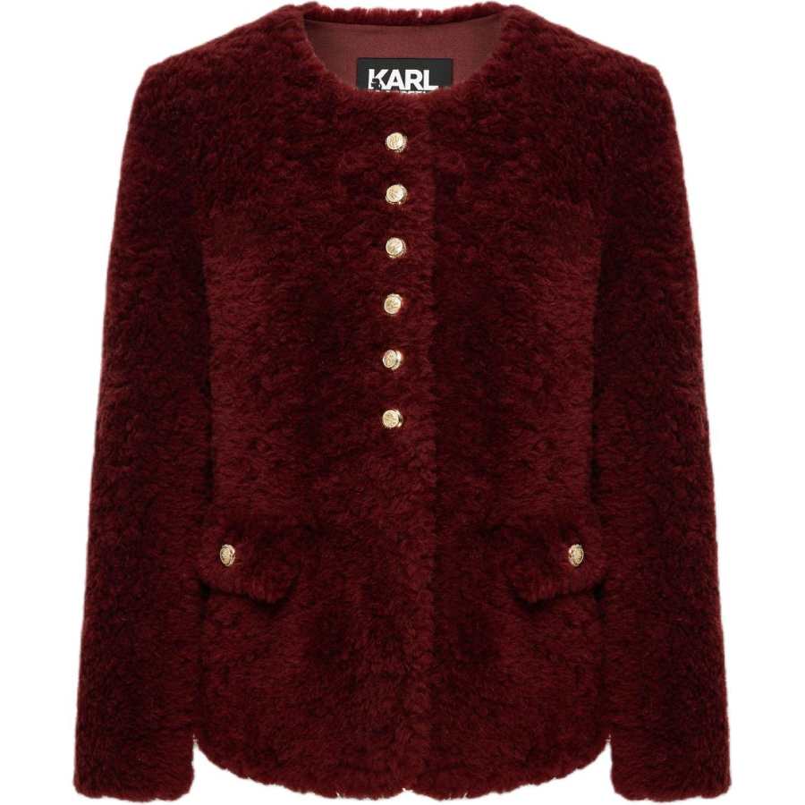 KARL LAGERFELD / Karl Lagerfeld Jeans Velvet feel Coat Women's