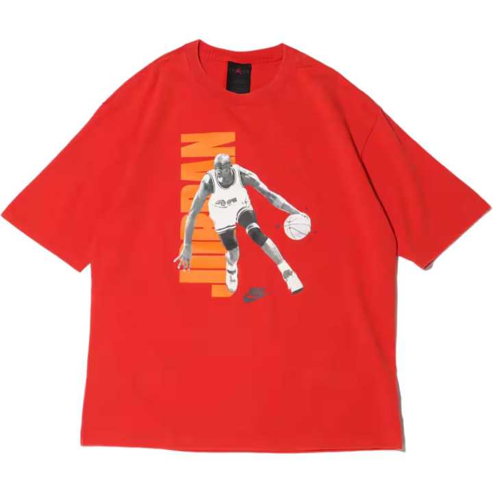 Jordan Jordan GFX T Shirts Men's Red Crew Neck