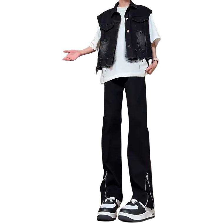 Glona Klio Jeans Unisex Side Zipper 033