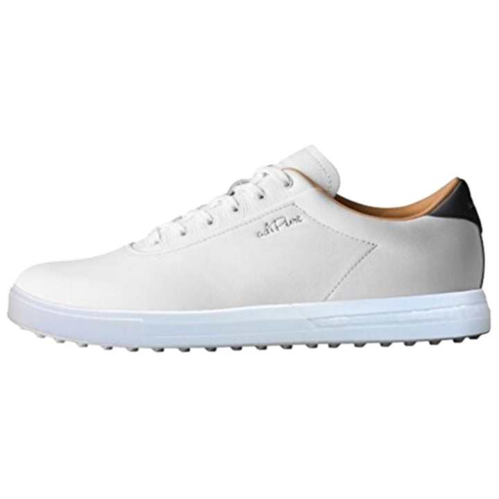 Adidas Adidas Adipure Comfortable Slip Resistant, Abrasion Resistant, Breathable Low top Golf Shoes Men's White Black