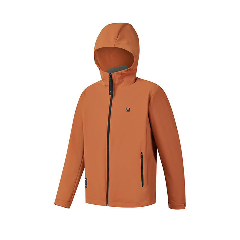 FILA Fitness Down Jacket Men's Pineapple Brown