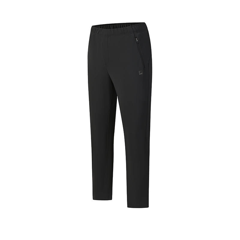 FILA A.P Knitted Fabric Pants Men's Pitch Black