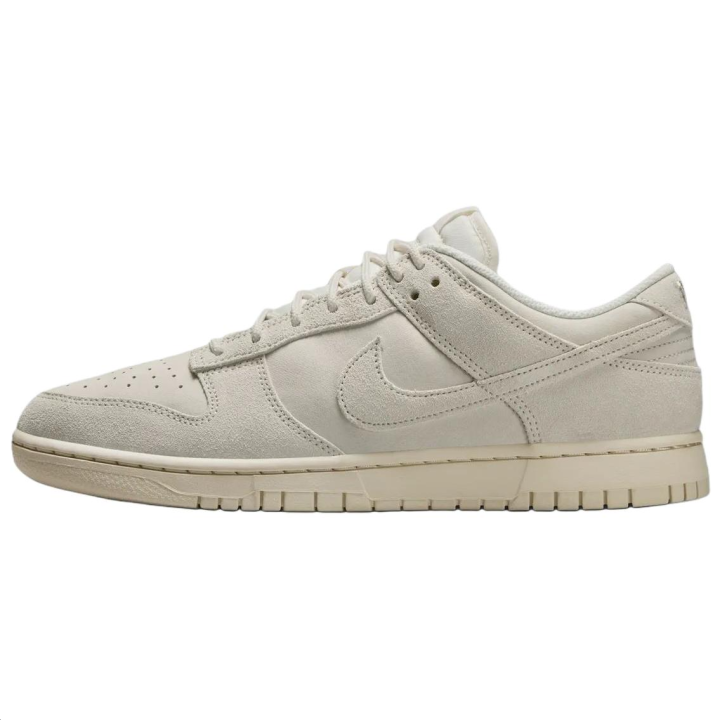 Nike Nike Dunk Suede, Leather Low top Skateboard Shoes Men's Beige