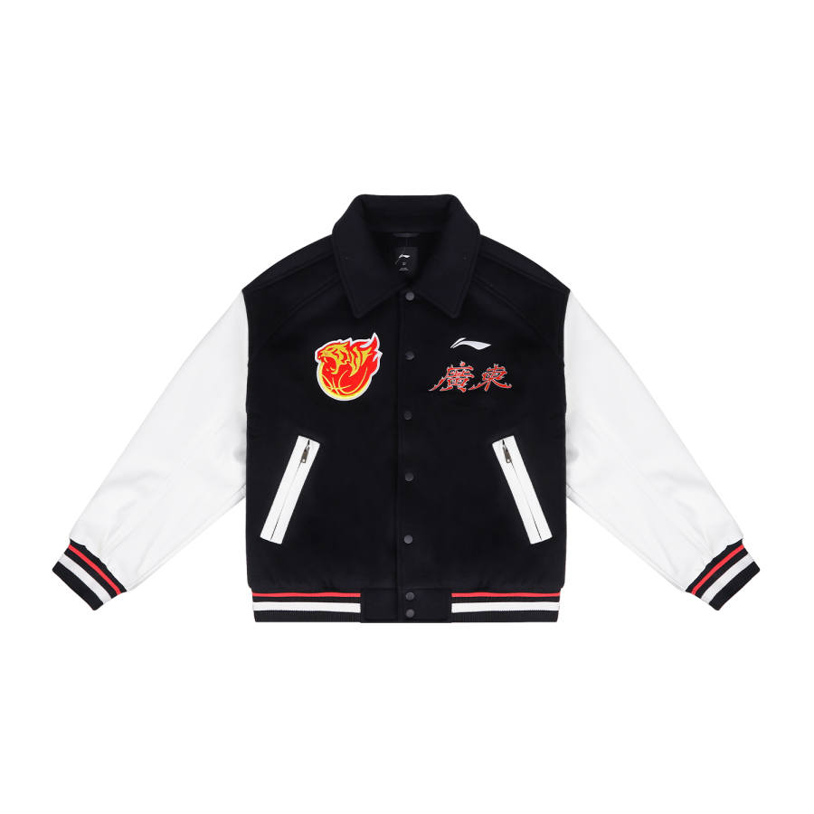 Li-Ning Li Ning Jacket Unisex White Black