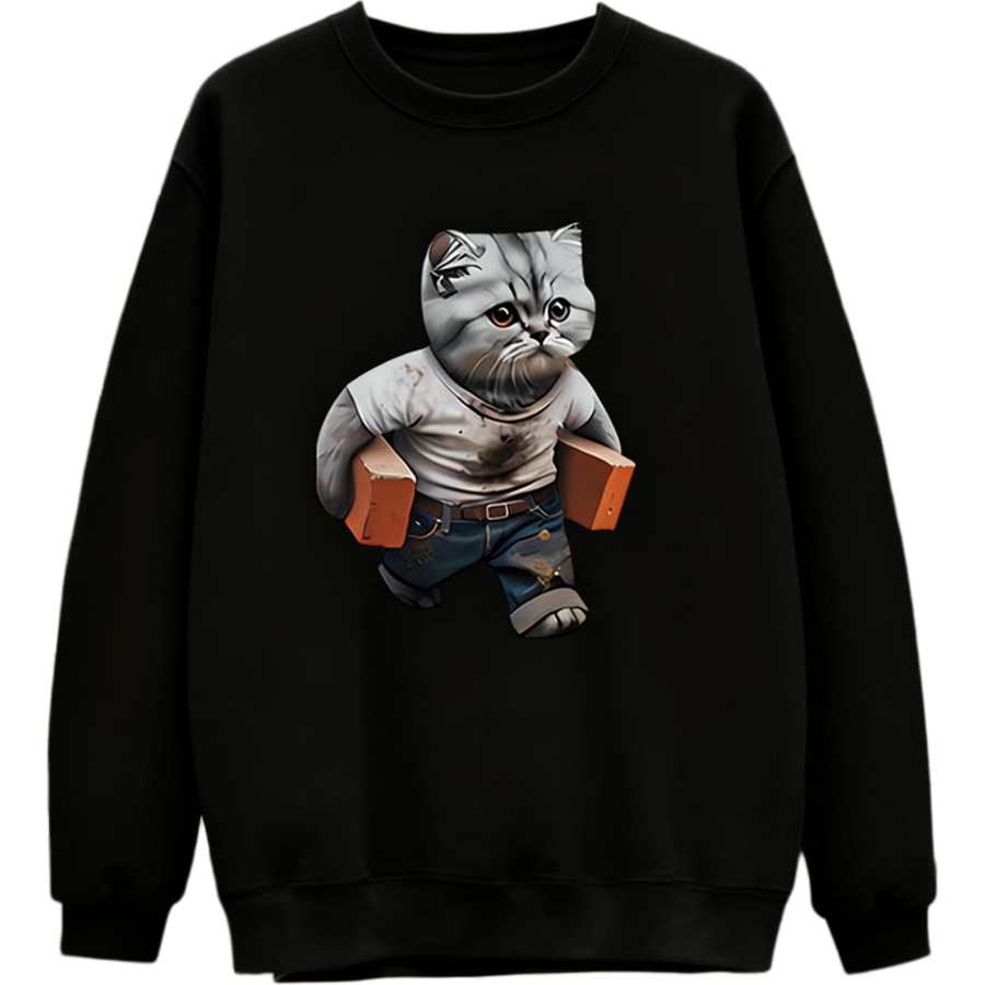 Sugarfunk Sugarfunk Sweatshirts Men's Crew Neck Moderate Regular