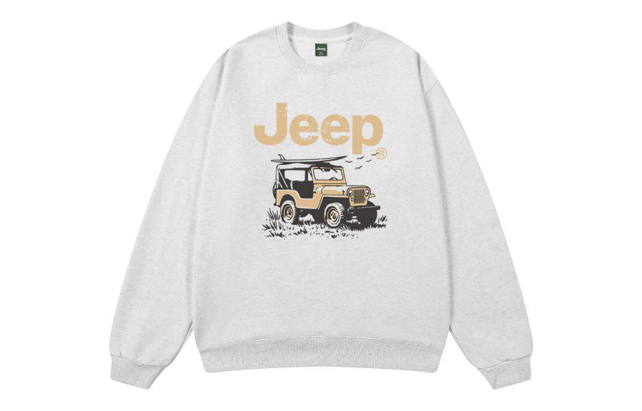 Jeep Jeep Sweatshirts Unisex Crew Neck Moderate Regular