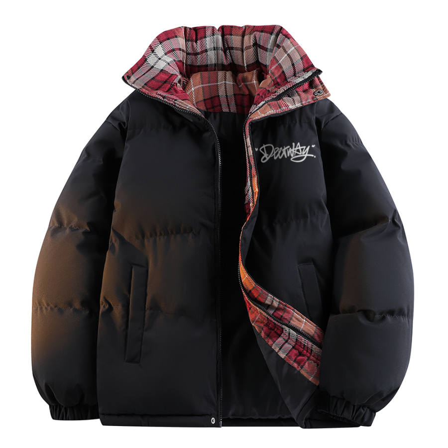 DEERWAY DEERWAY Puffer Jackets Unisex Stand Collar Thickened