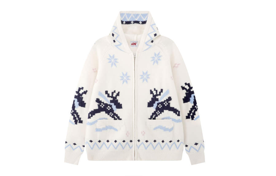 F426 Sweaters Women's Hooded Moderate Cardigan