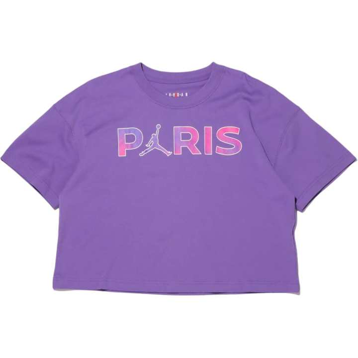 Jordan Jordan T Shirts Women's Purple Crew Neck