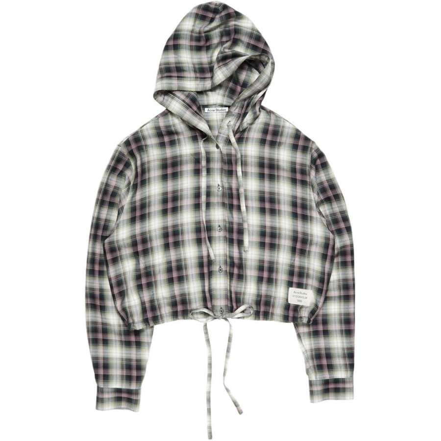 Acne Studios Acne Studios Checked Button-Up Shirt