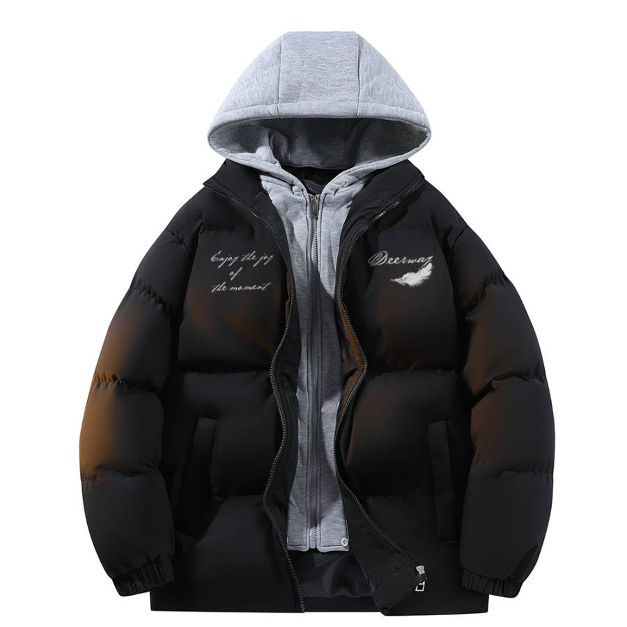 DEERWAY DEERWAY Puffer Jackets Unisex Hooded Thickened