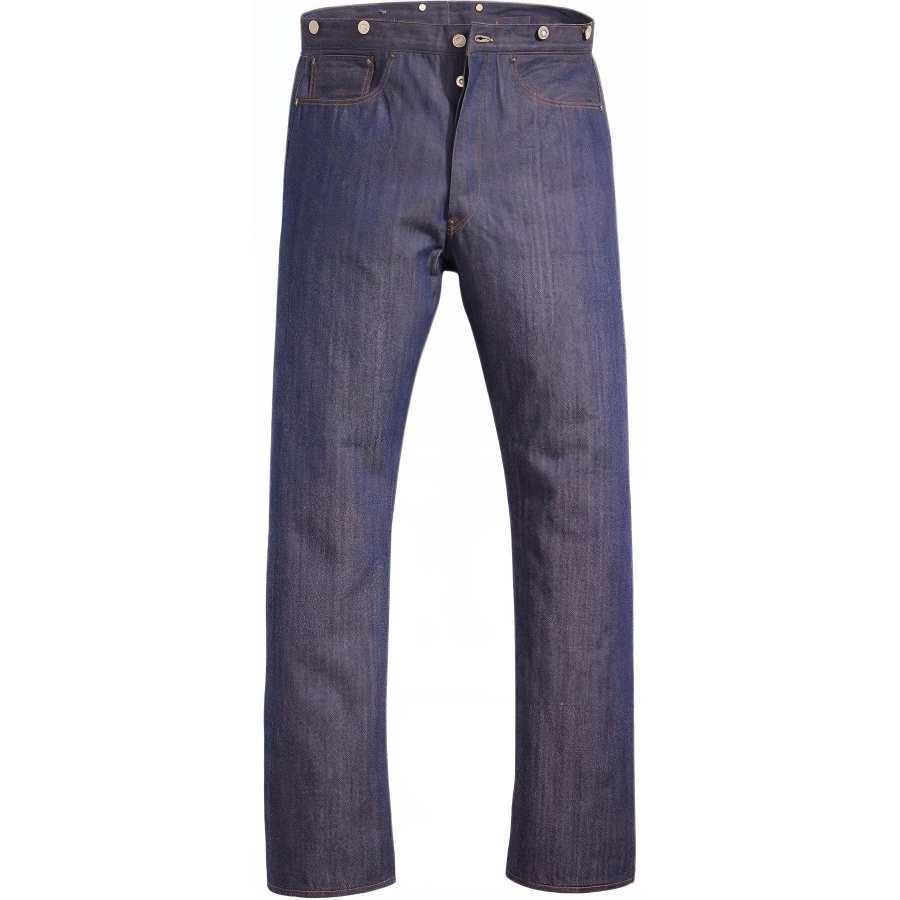Levis Vintage Clothing Jeans Men's Dark Blue Moderate Straight Fit Pants