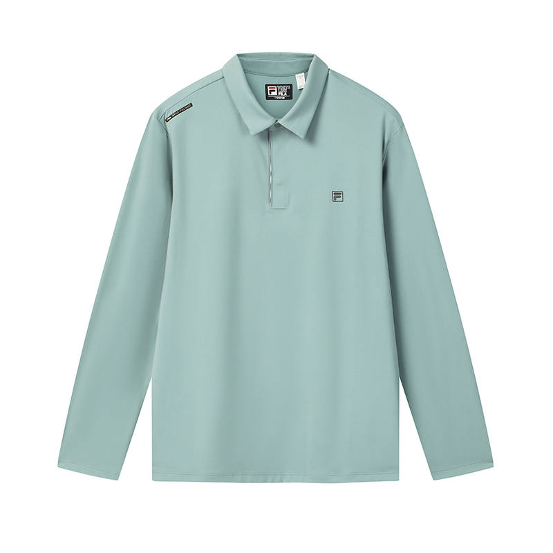 FILA WHITE Polo Shirt Men's Aquaman Green