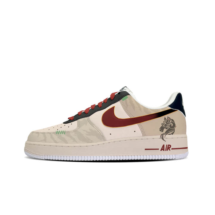 Nike Nike Air Force 1 Skateboard Shoes Men's Red
