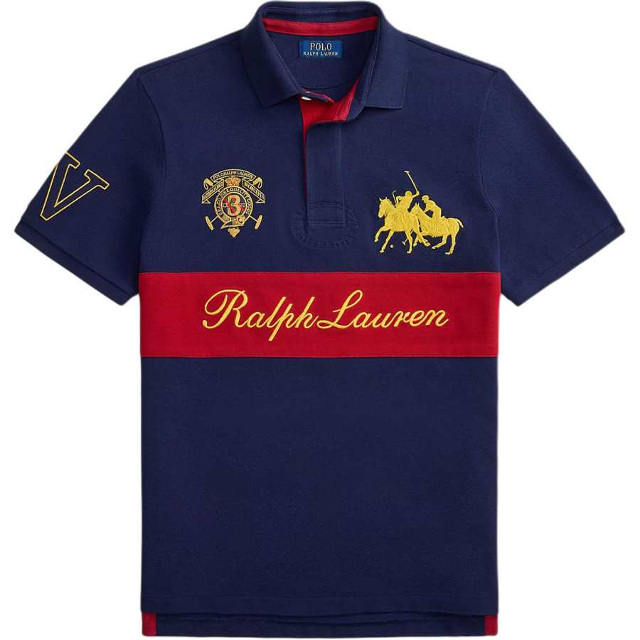 Polo Ralph Lauren crest-embroidered polo shirt
