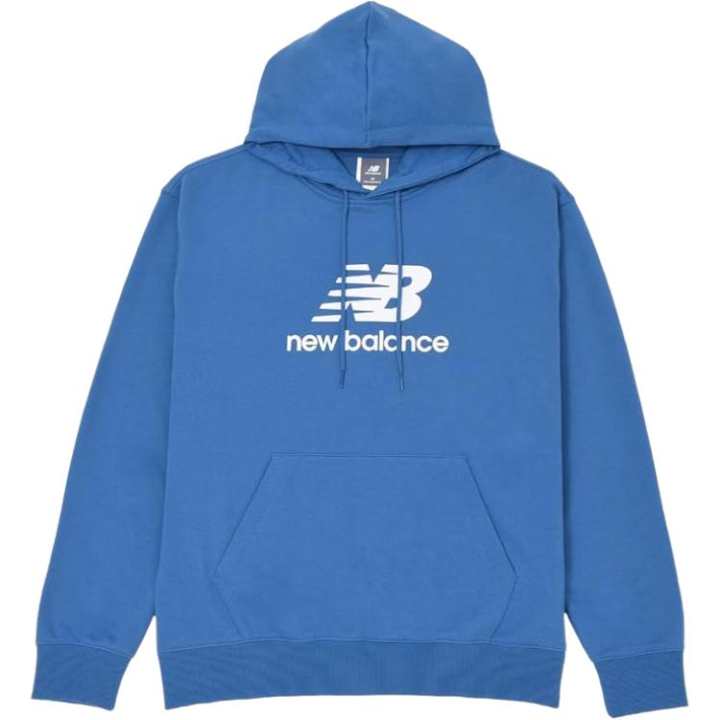 New Balance New Balance Sweatshirts Men's Blue Agate Hooded Moderate