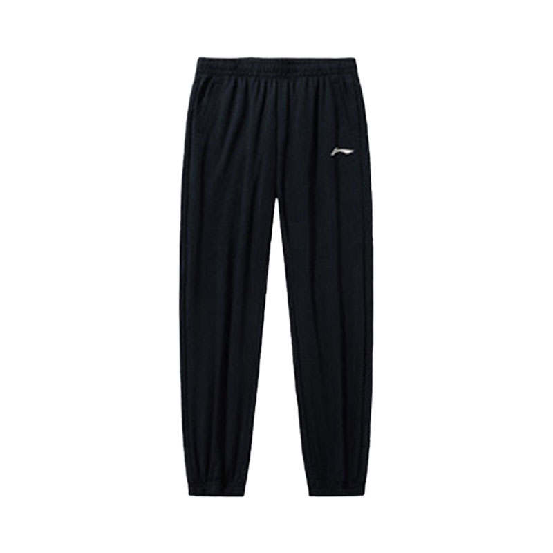 Li-Ning Li Ning Casual Pants Women's Black Thickened Straight Fit Pants