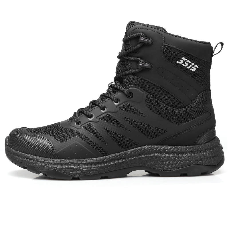 QIANGREN 3515 Outdoor Boots Men's Black