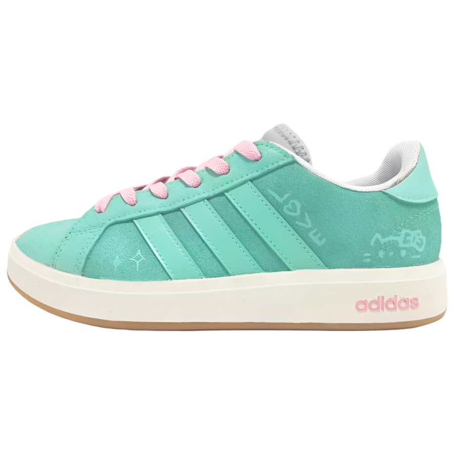 Adidas Adidas Grand Court Base 00s Mint Dreamy Abrasion Resistant Lightweight Wear resistant And Lightweight Low top