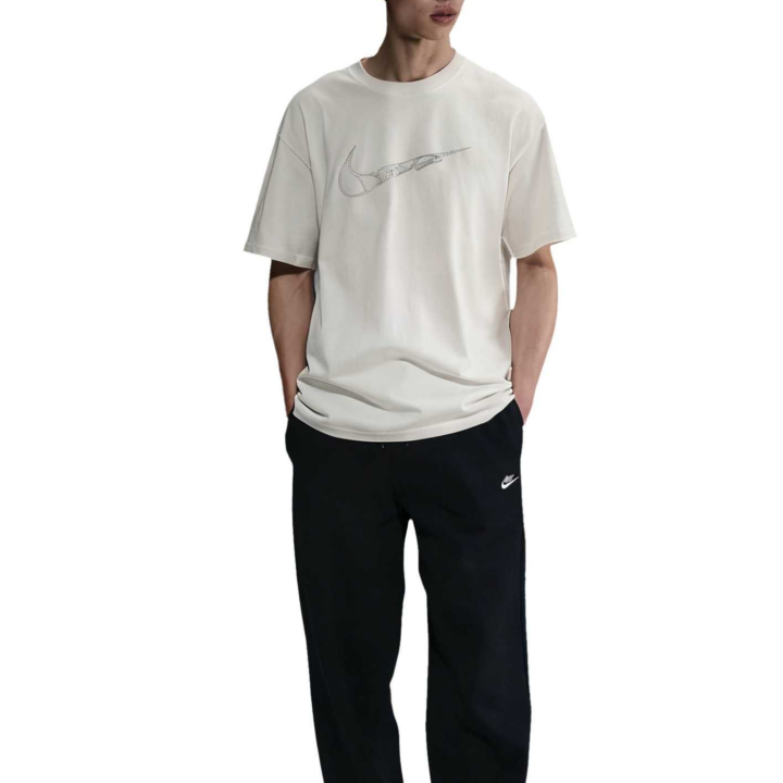 Nike Nike Sportswear T Shirts Men's Phantom Crew Neck Moderate Straight Fit