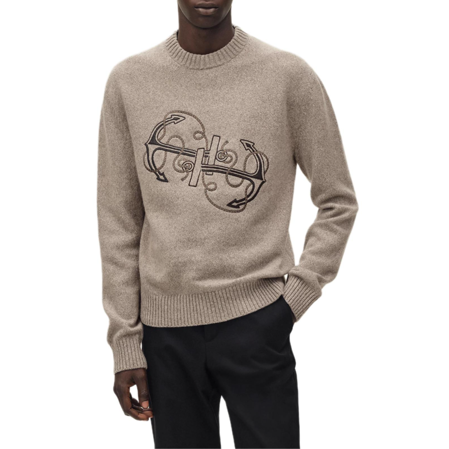 HERMES HERMES SS26 Cashmere Sweater Men's