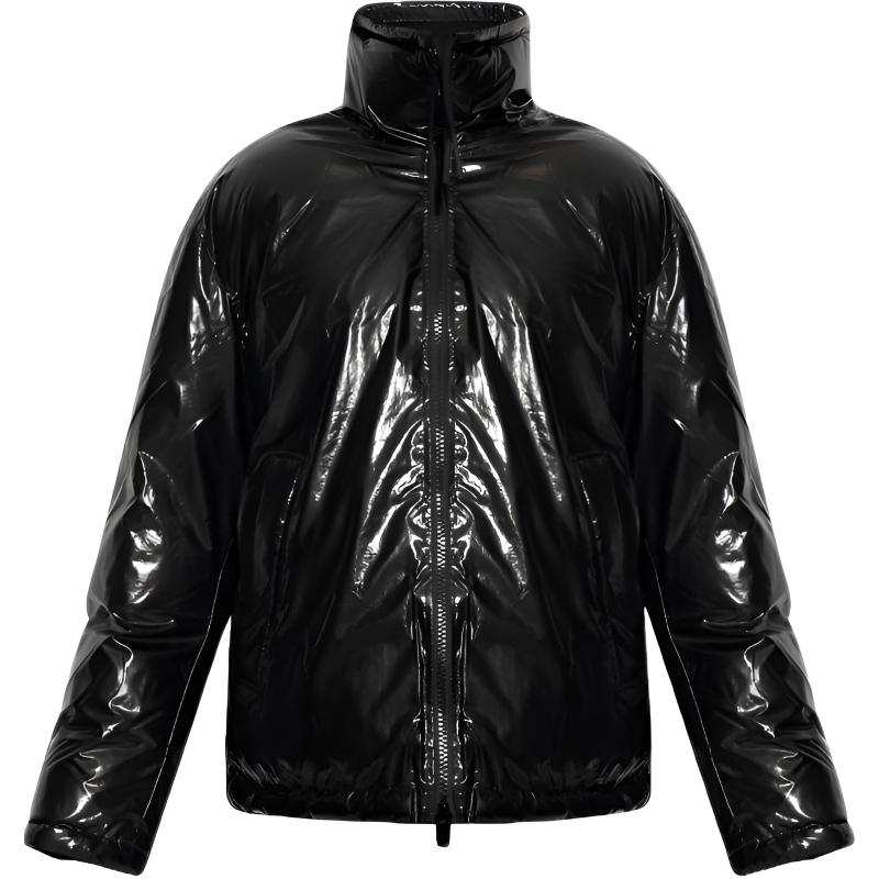 DIESEL DIESEL SS24 Puffer Jacket Coat Men's Black