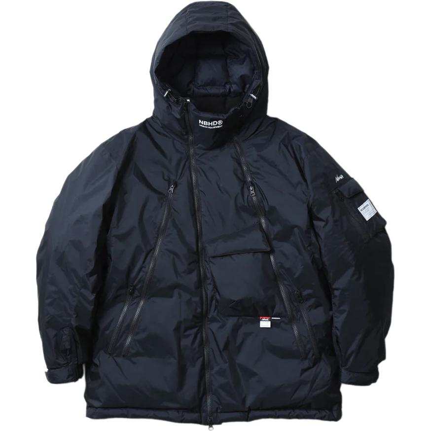 Nanga x Nanga hooded zip-up jacket