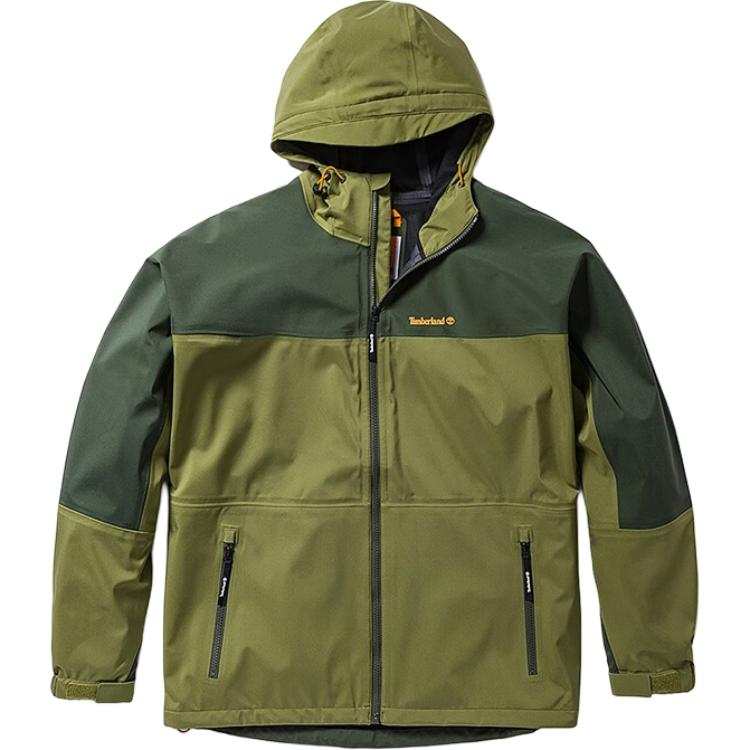 Timberland Waterproof And Windproof Windbreaker Jacket Unisex Green