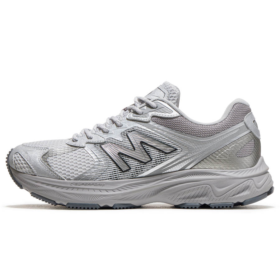 CAMEL CAMEL Running Shoes Men's Low Top Gray/Silver White