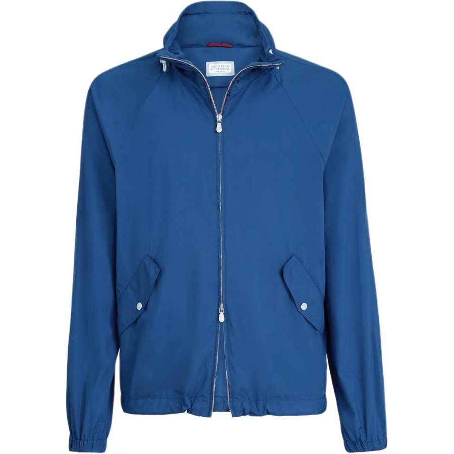 Brunello Cucinelli Brunello Cucinelli welt pockets lightweight jacket