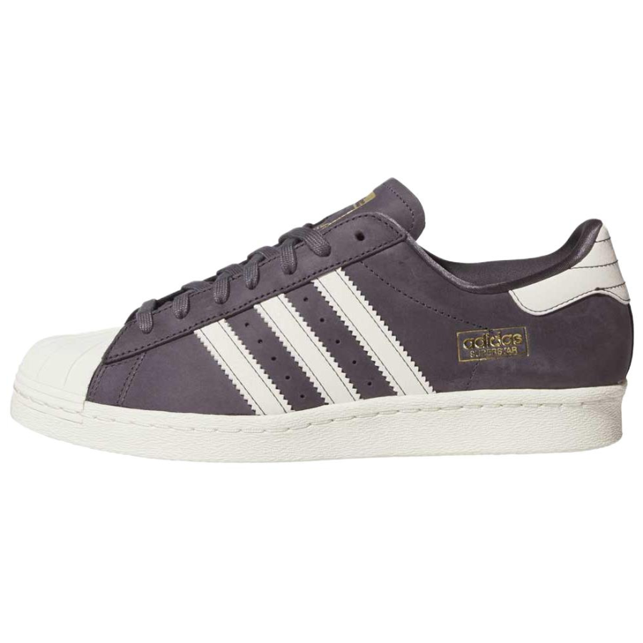 Adidas Originals SUPERSTAR ADV Leather Skateboard Shoes Unisex Dark Gray