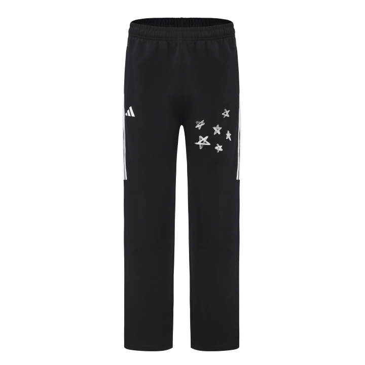 Adidas Adidas Casual Pants Unisex Black Moderate Straight Fit Pants