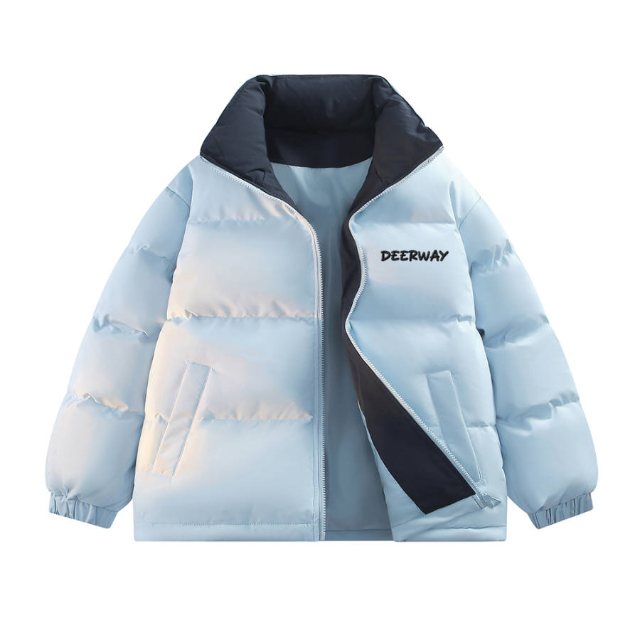 DEERWAY DEERWAY Down Jackets Unisex Stand Collar Thickened Puffer Jacket