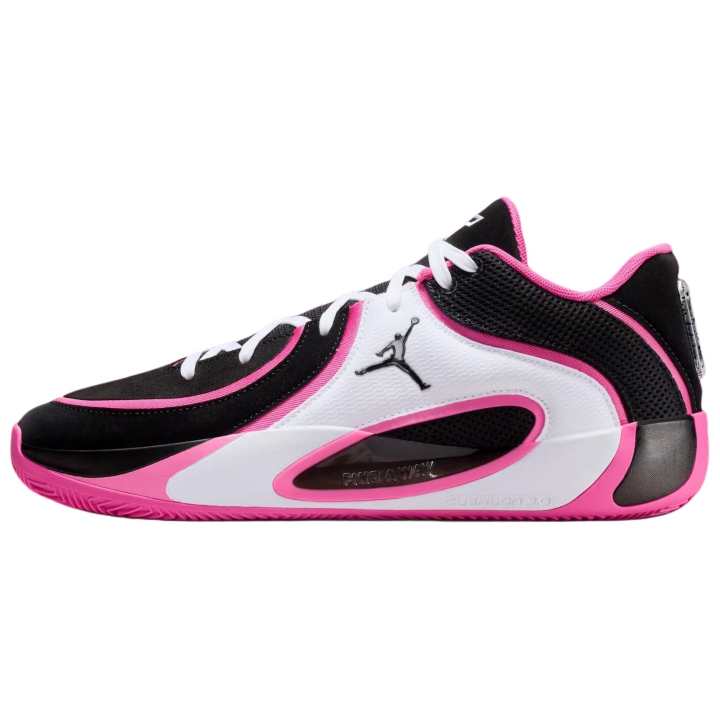 Jordan Jordan Tatum 4 Basketball Shoes Unisex Black Pink Overseas Version