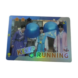 YH YUE HUA Entertainment Fan Chengcheng, Zhang Zhenyuan, Zhou Shen Multiplayer Card Two Star Card Photocards 1 Pc