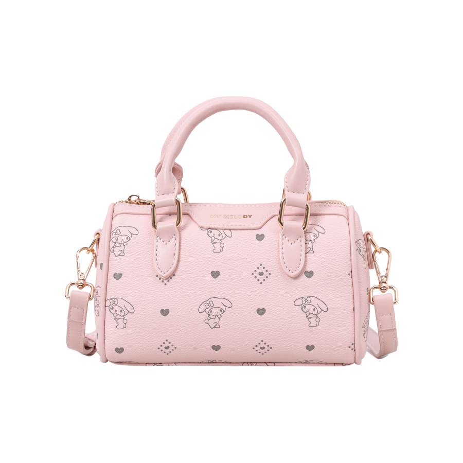 Sanrio My Melody Synthetic Leather Handbag Small Women's Pink