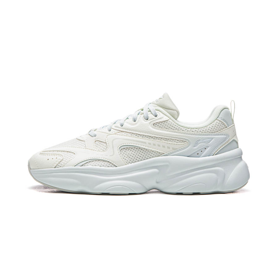 Li-Ning LiNing Coconut Milk Cushioning Slip Resistant Abrasion Resistant Support Height Increasing Rebound Low top Casual Shoes